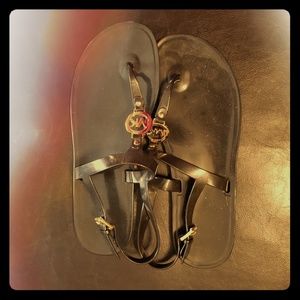 Michael Kors black sandals